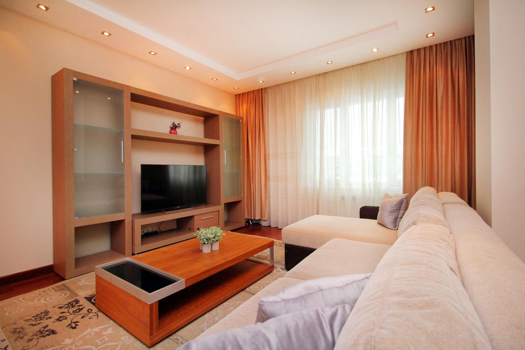 Роскошные Апартаменты На Набережной Almaty Ngoại thất bức ảnh